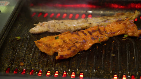 panceta de cerdo a la parrilla al estilo coreano