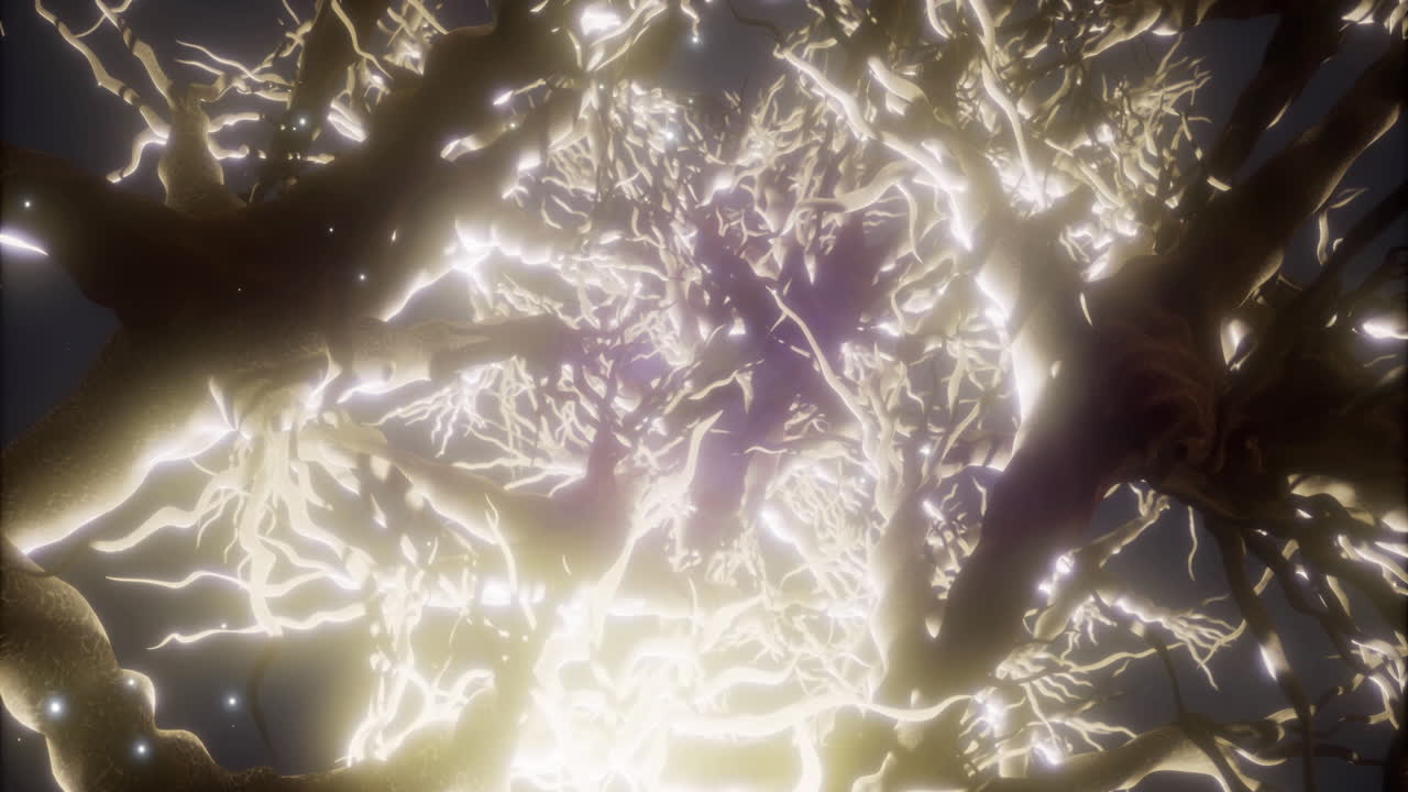 Vibrant connections illuminate a network of neurons in stunning clarity