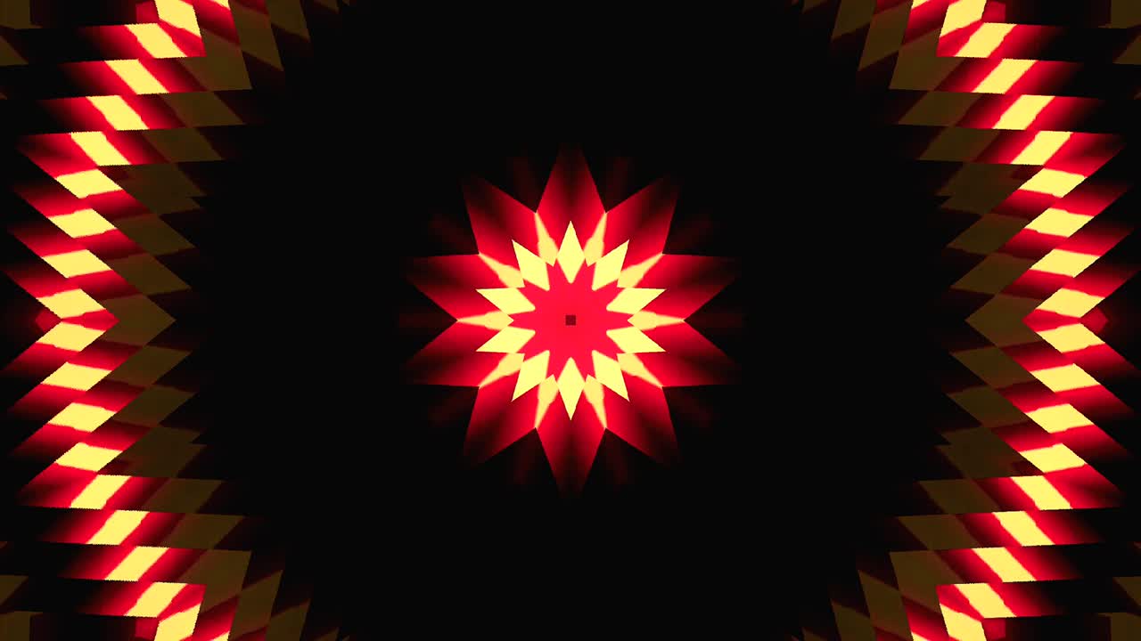 movimento d'onda lineare, colorato, su uno sfondo nero