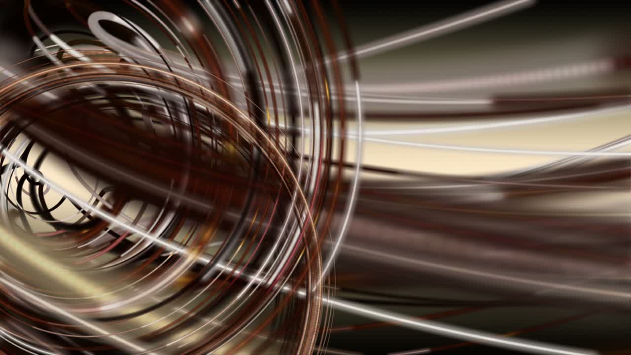 animación fantástica con objeto de onda de rayas en cámara lenta, 4096x2304 bucle 4k