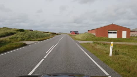 POV-drive-in-the-scenic-route-of-western-Denmark