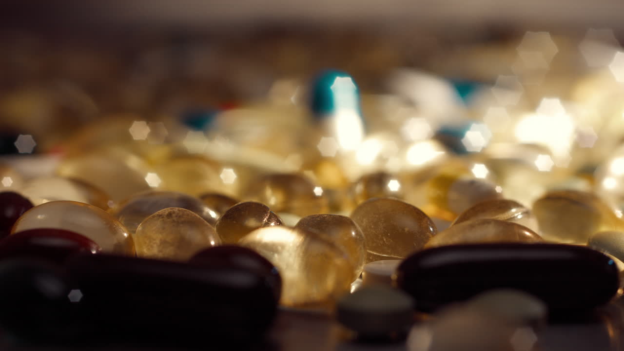 pastillas y cápsulas médicas variadas