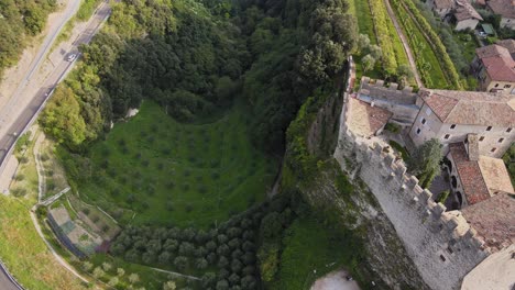 castello di tenno, riva del garda, italy