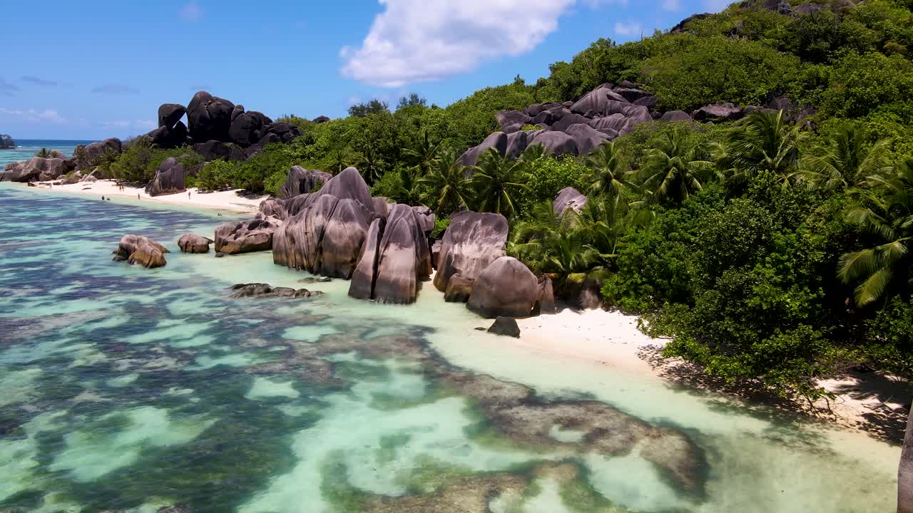 Seychelles La Digue Rocks Aerial Drone44.mp4
