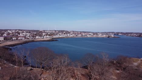 Der-Westhafen-In-Gloucester,-Massachusetts