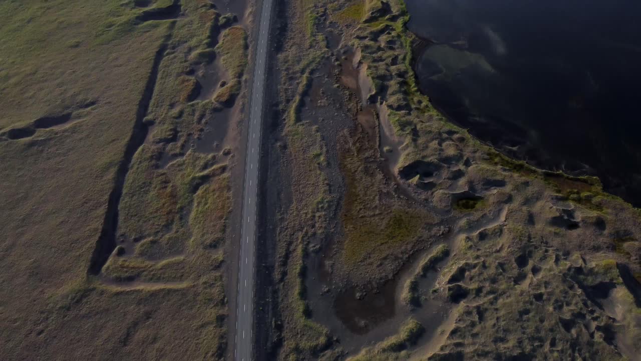 imágenes de aviones no tripulados de islandia - 4k