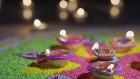 diwali is a festival of lights celebrations by hindus , jains, sikhs and some buddhists