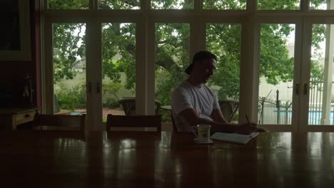 expressive writing, notebook, wide shot, creativity, inspiration