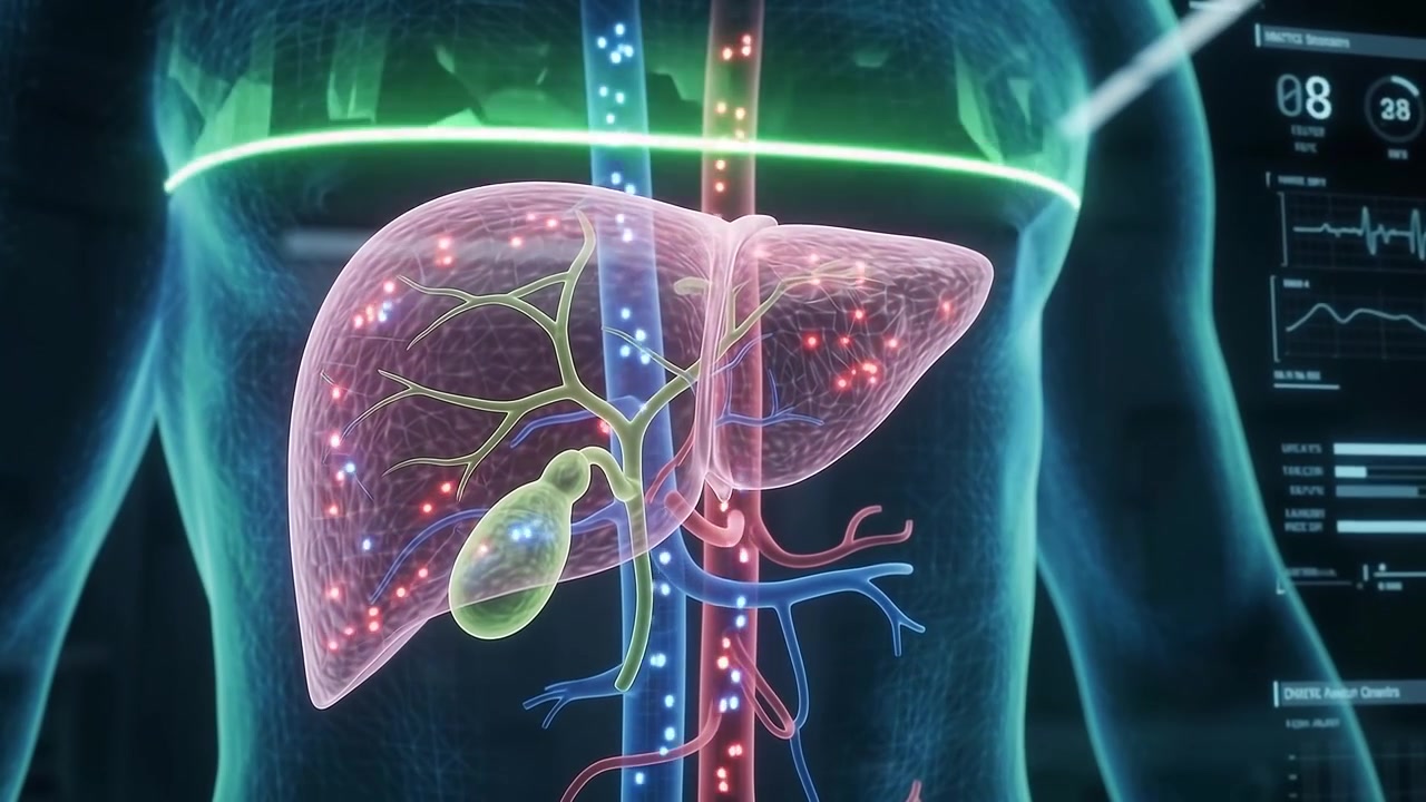 Digital Holographic Scan of Human Liver and Gallbladder