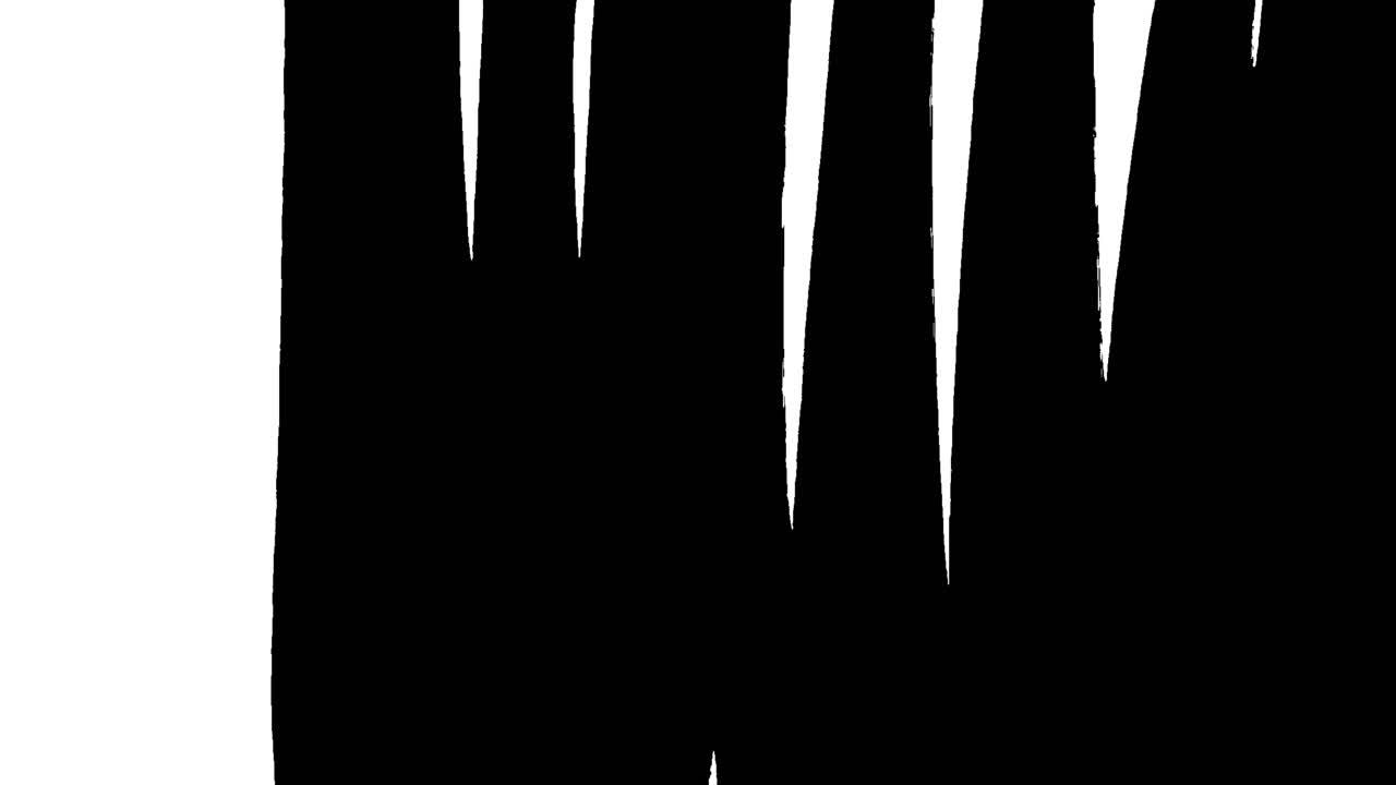 Abstract Black and White Vertical Lines Animation