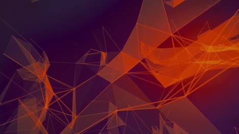 intro de promoción de monedas criptográficas. fondo geométrico abstracto con puntos y líneas de conexión.