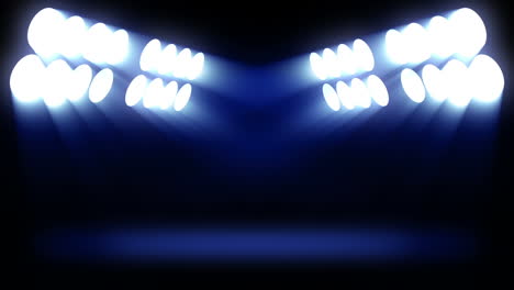 rayas de manchas con luces azules