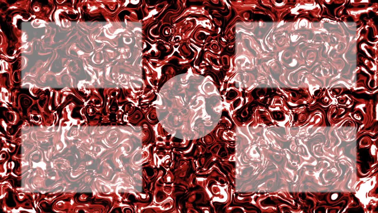 액체 금속 이동 엔드 카드 엔딩 스크린 모션 그래픽