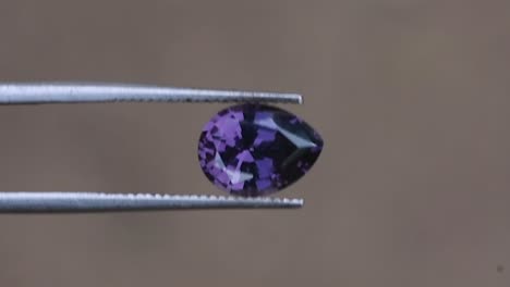 Pear-shape-purple-spinel-Sri-Lanka