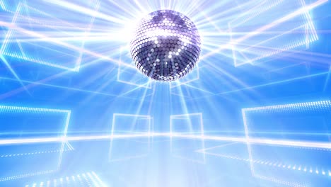 mirror ball disco lights club dance party glitter background