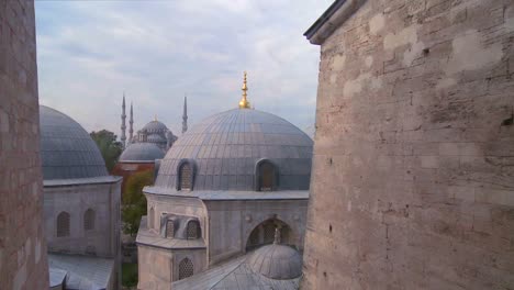 mosques of istanbul line up in perspective 1