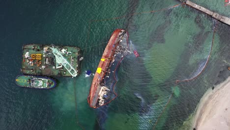salvamento de naufragios y respuesta a derrames de petróleo