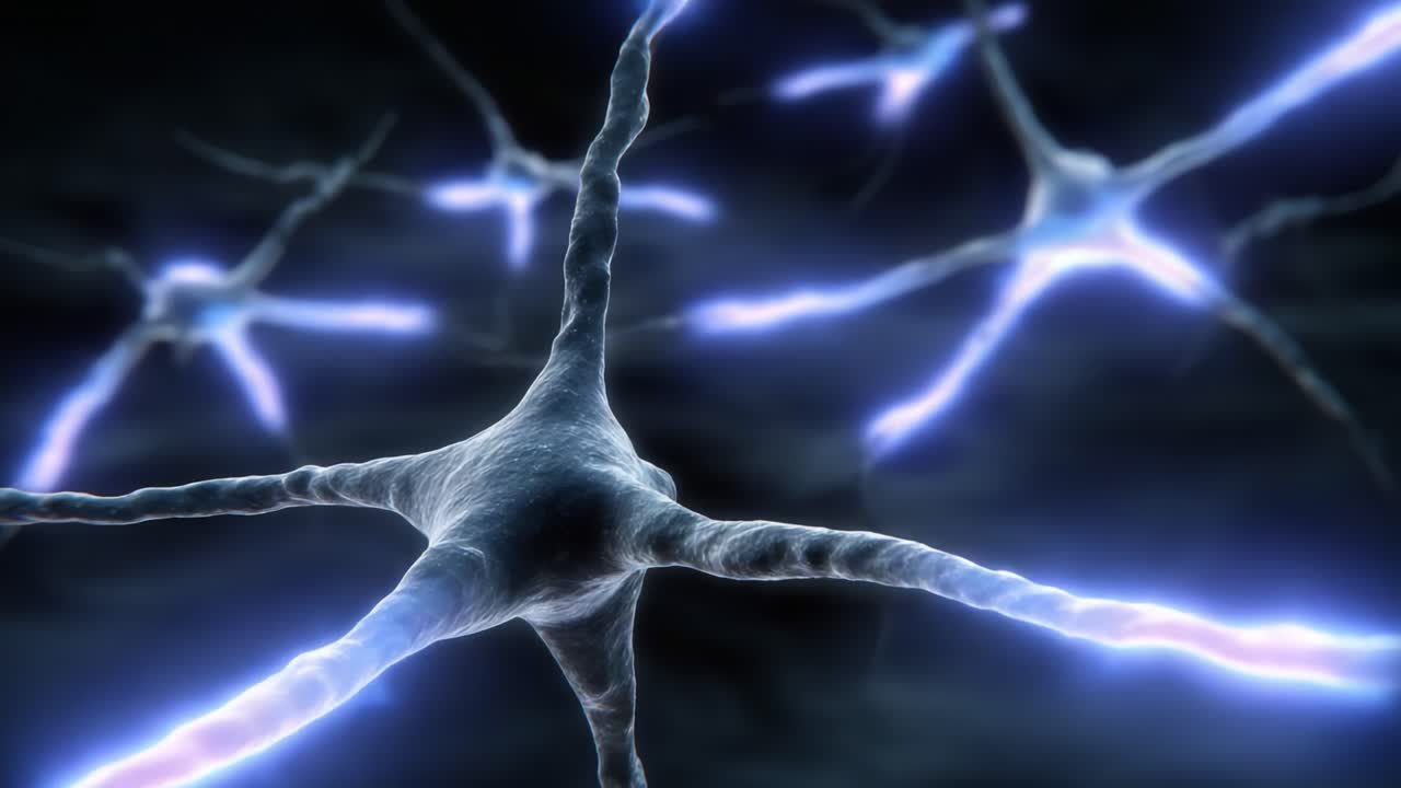 Illuminated Neurons Captured in Stunning Detail: A Visual Exploration of Neural Networks and Electrical Activity in the Mysteries of the Brain