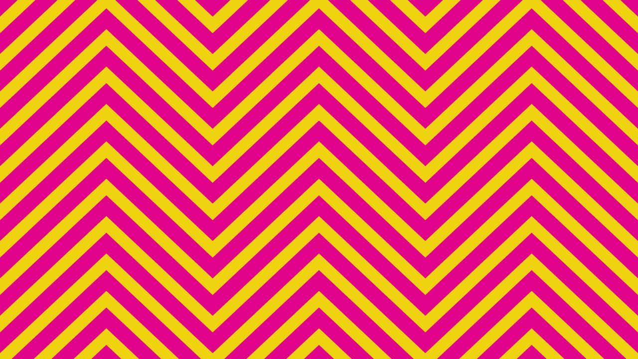 línea en zigzag abstracta fondo animado