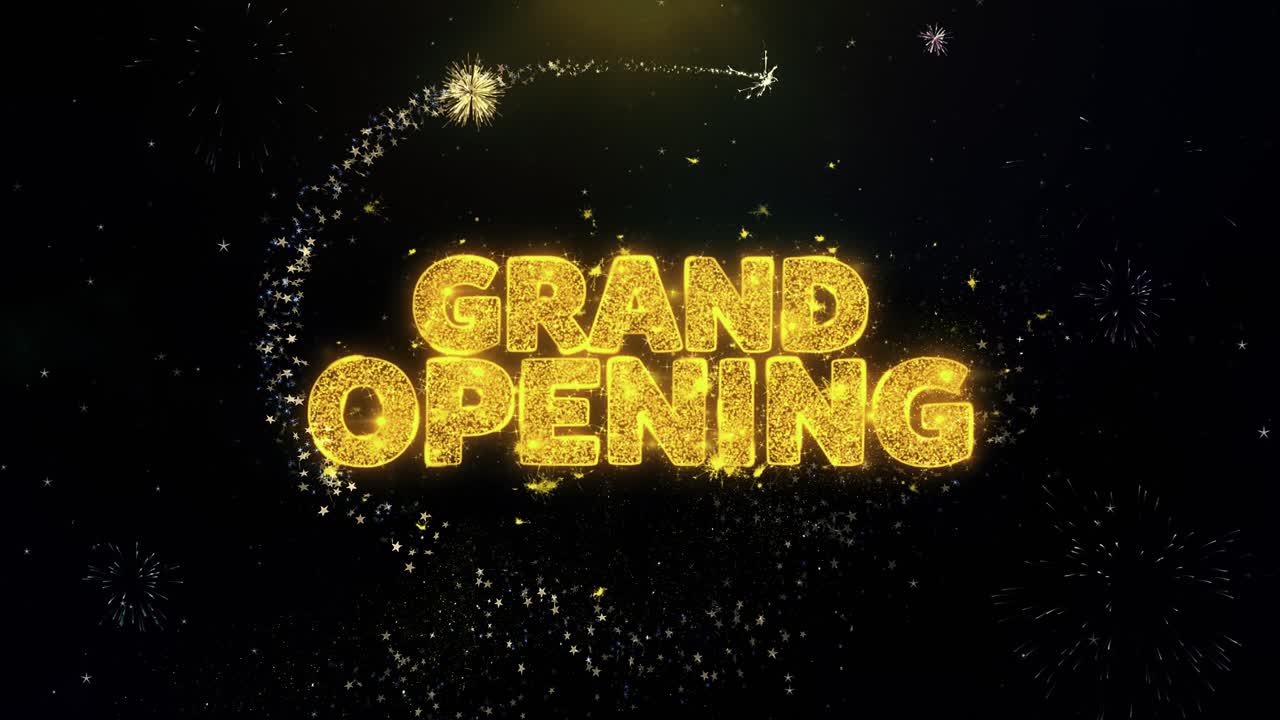 Grand Opening Fireworks Display