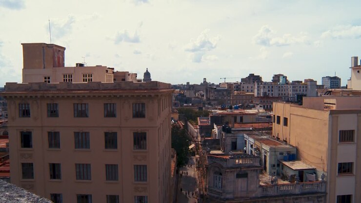 Strade dell'Avana a Cuba.