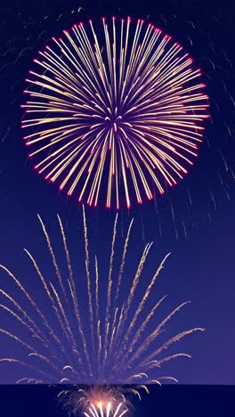 fireworks display at night