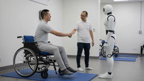 innovative interaction between humans and robots: a demonstration of technology empowering individuals with mobility challenges in a modern setting