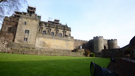 queen anne's garden stirling castle, stirling, scotland