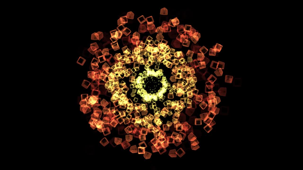 fondo del círculo abstracto