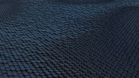 hexagons abstract animation.