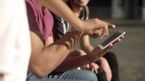 cropped shot of programmers using tablet