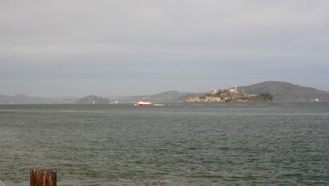 long shot of alcatraz island 2