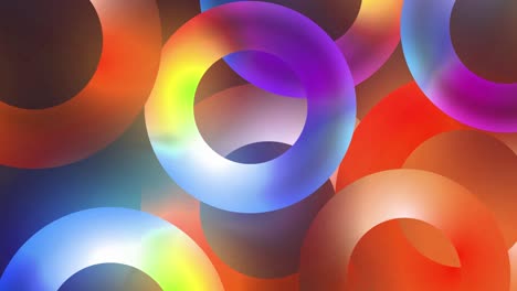 colorful cylinder background