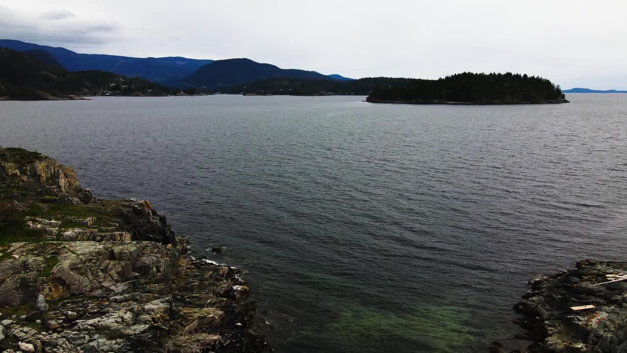 полет над островом ходжсон в британской колумбии