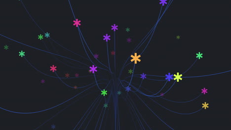 Colorful-and-intricate-interconnected-star-web-a-vibrant-display-of-complexity