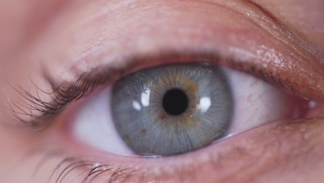 primer plano del ojo
