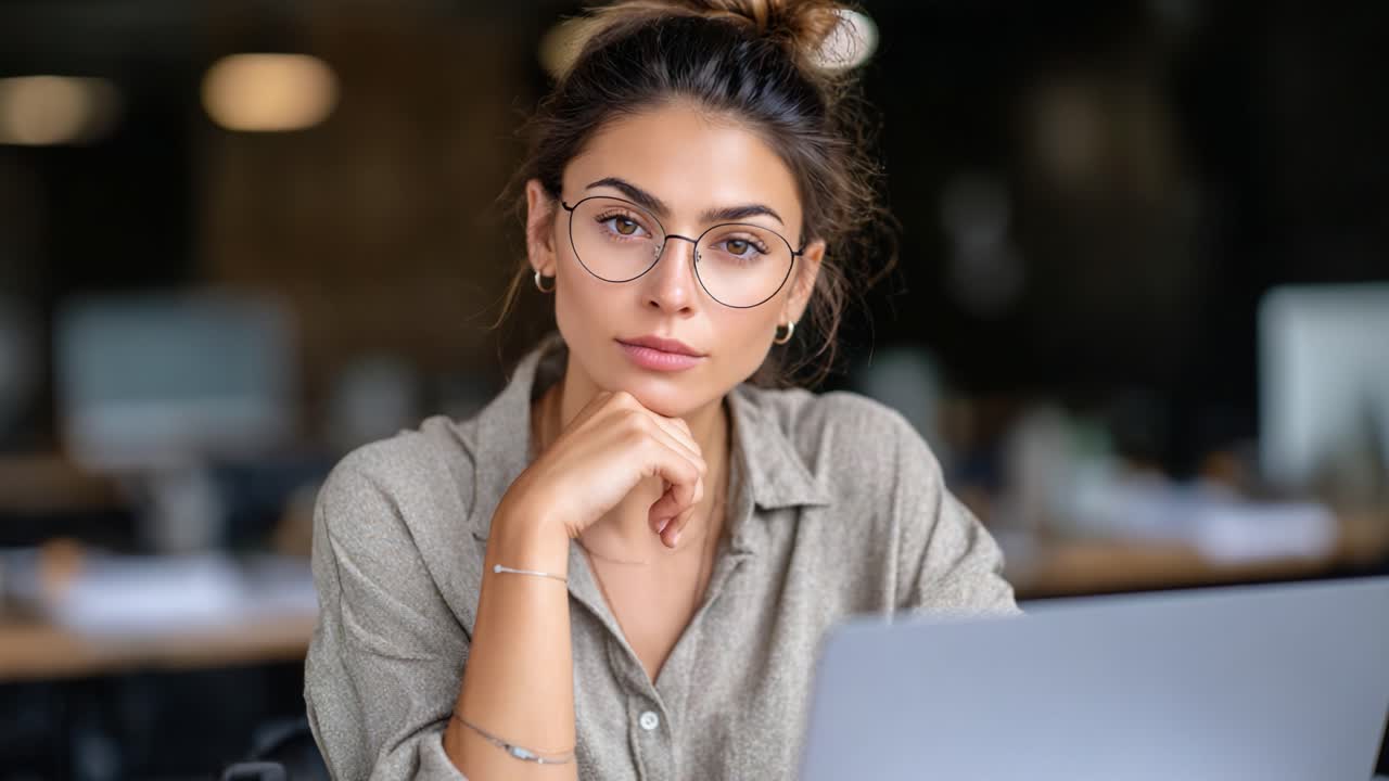 Un individuo concentrato e impegnato nel lavoro in uno spazio di lavoro moderno, che mostra la sua dedizione al compito in un ambiente professionale.