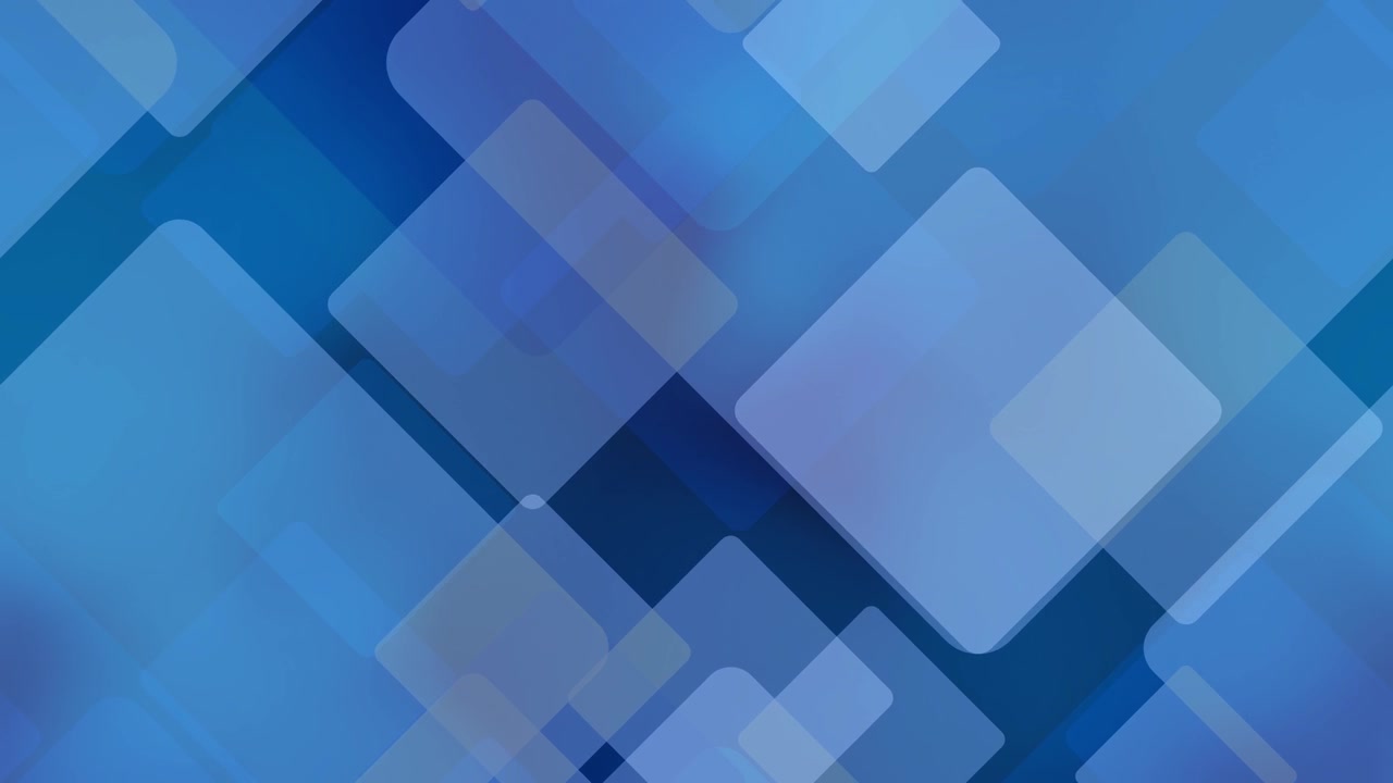 Forme geometriche blu sovrapposte in movimento, design digitale moderno e versatile, sfondo astratto dinamico e ripetibile.