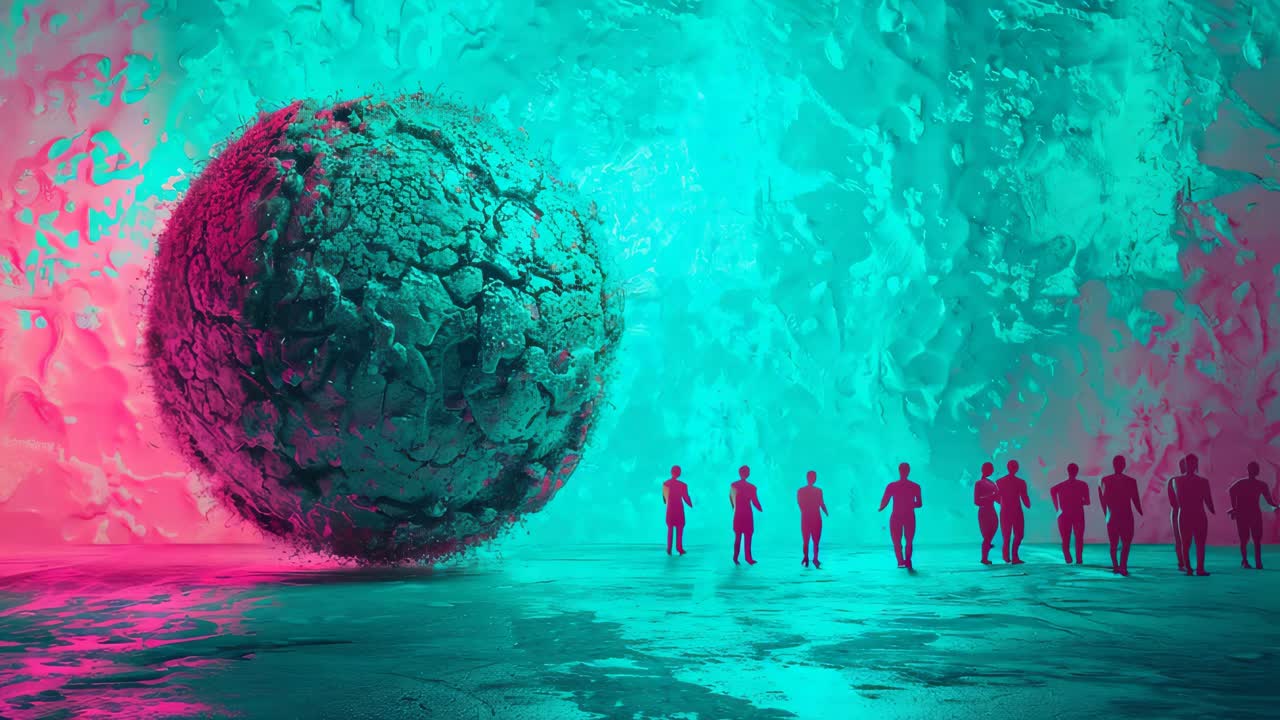 Mysterious Cosmic Sphere Observed by Spectators