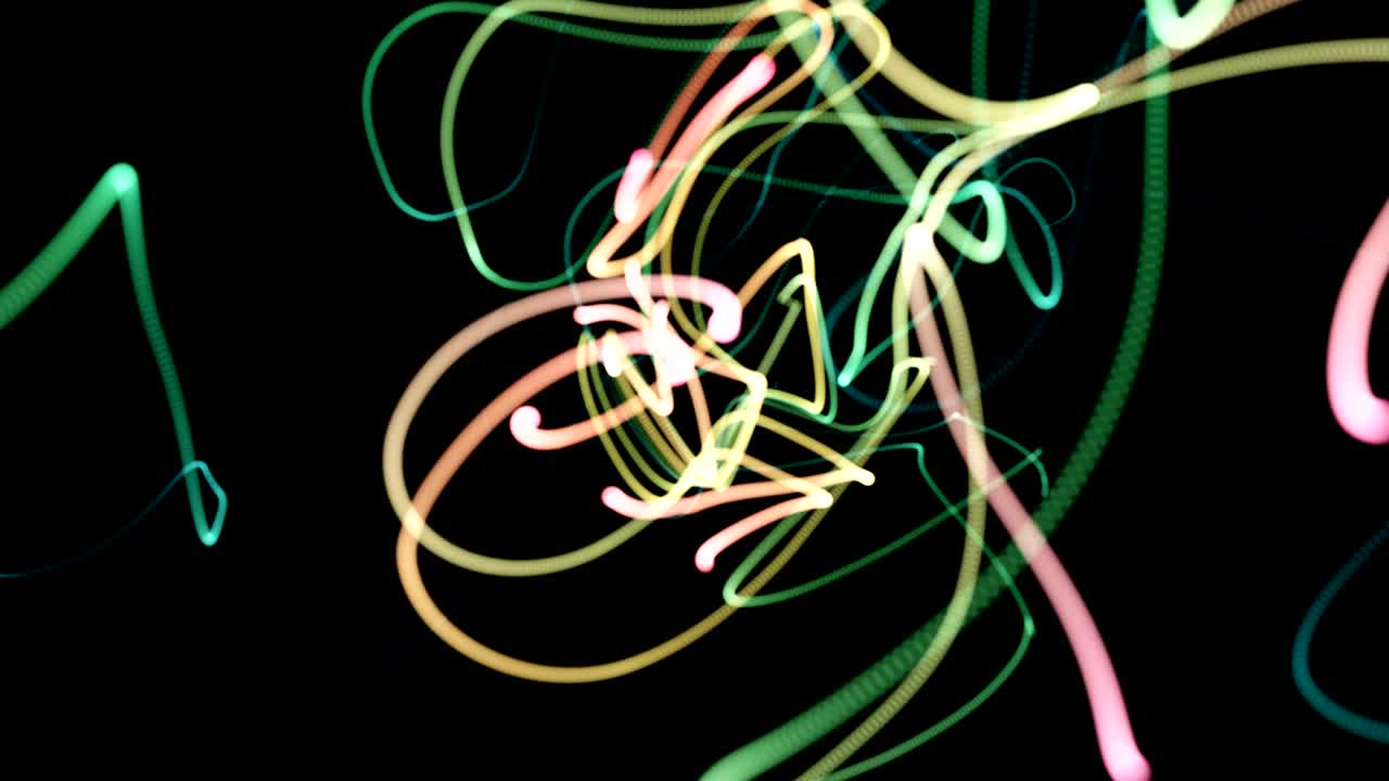 Abstract Strings VJ Loop 2