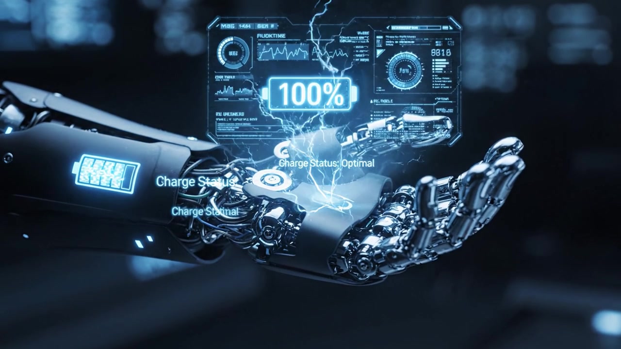 Advanced Robotic Arm Showcasing Transformation from Open Hand to Fist; A Glimpse into Futuristic Technology and Robotic Functionality in a High-Tech Environment