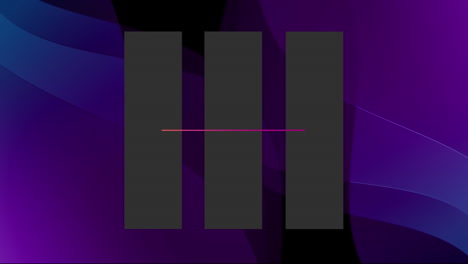 animación de formas en movimiento sobre fondo negro