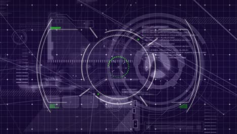 Animation-of-scope-scanning-and-financial-data-processing-over-grid