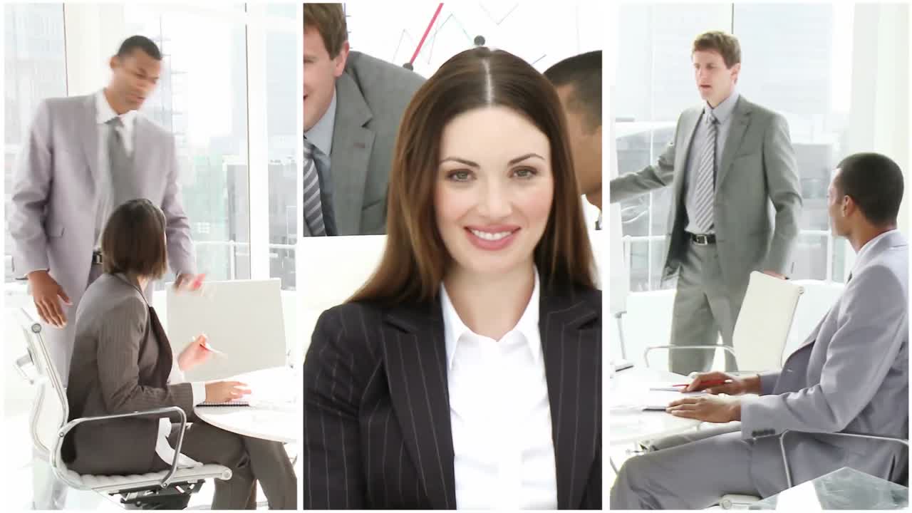 video que muestra a las mujeres en el lugar de trabajo