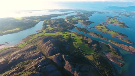 bronnoysund, la hermosa naturaleza de noruega