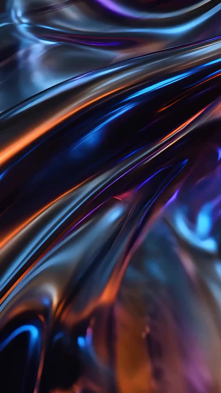 Abstraktní metalické vlnové pozadí 4K