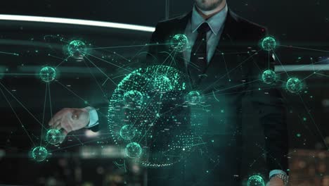 ¿qué es el metaverso con el concepto de holograma de transformación empresarial?