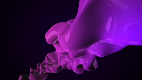 Motion-dark-purple-liquid-futuristic-shapes-abstract-geometric-background