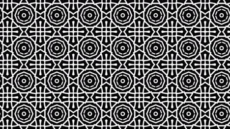 diseño gráfico de pequeños cubos en color negro formando una malla gráfica en movimiento panorámico
