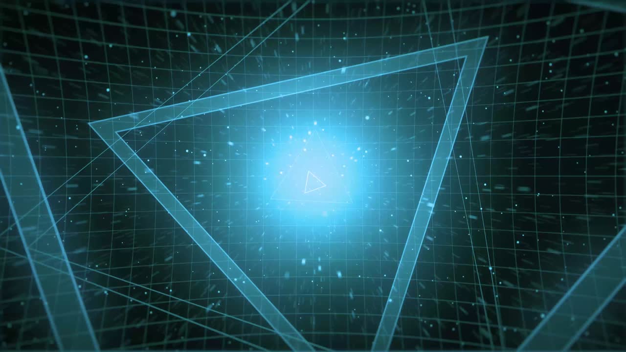 fondo del efecto del centro del tunel de haz